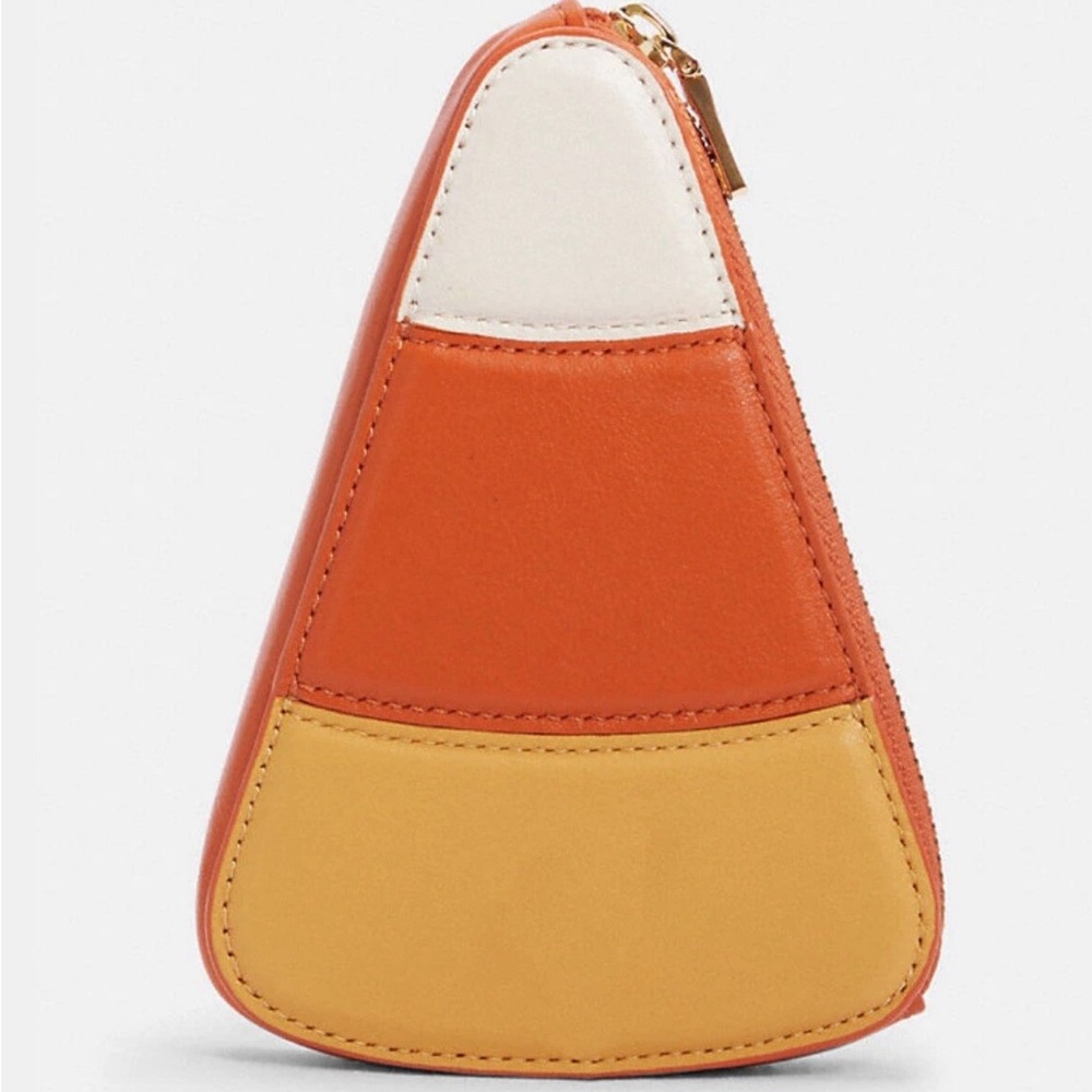 COACH Candy Corn Coin Purse NWT